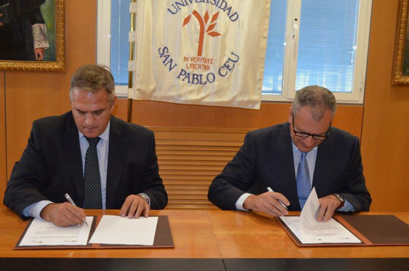 Convenio Marco de Colaboración entre la Universidad CEU San Pablo y la Fundación del Fútbol Profesional